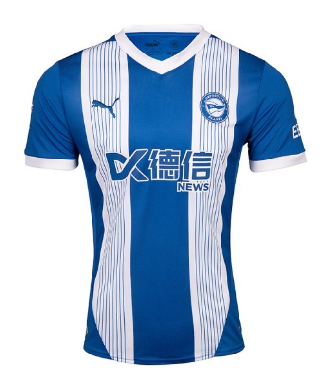 Alavés Home Shirt 2024-2025