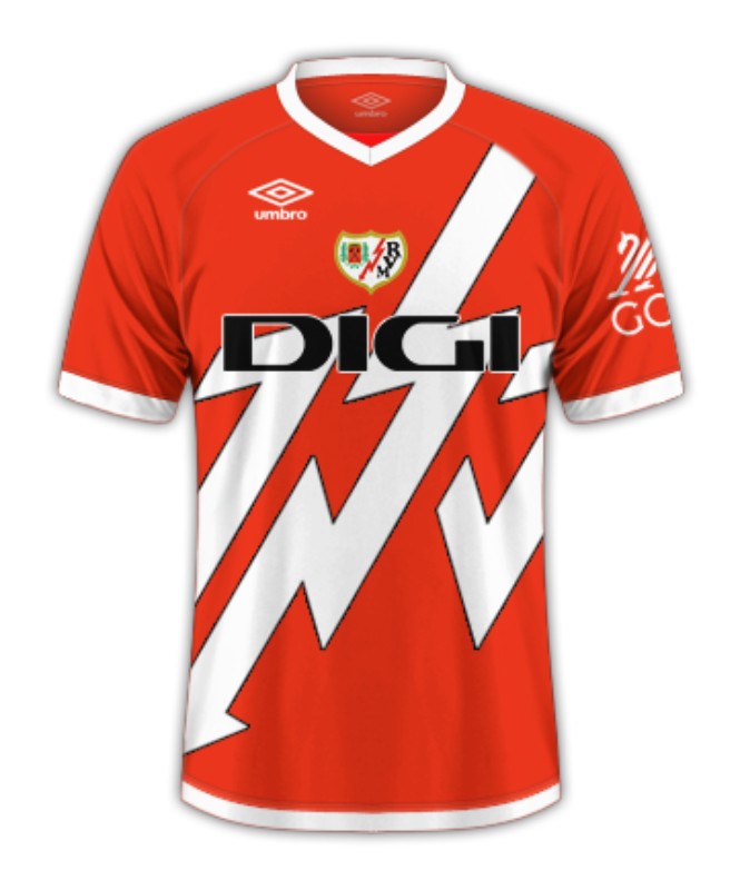 Camiseta Rayo Vallecano Visitante 2024-2025