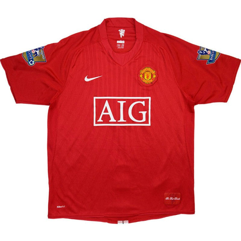 Camiseta Local Manchester United 2007-2008